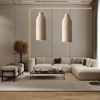 Home Resin Pendant Light | Wabi Style Hanging Ceiling Lamp