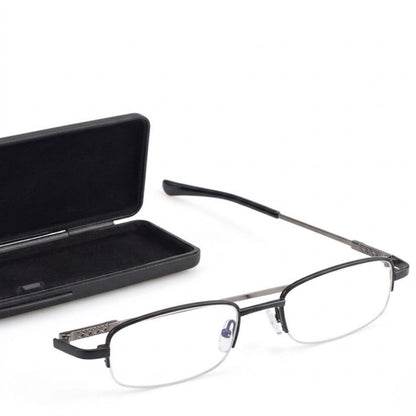 Compact Mens & Ladies Folding Reading Glasses