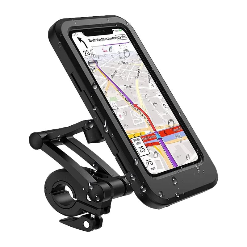 Waterproof Bike Phone Holder | Powerbank Handlebar Mount