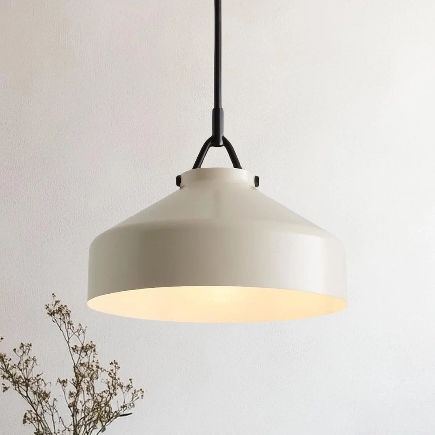 Nerys Nordic Pendant Light | Minimalist Morandi Matte Metal Ceiling Light