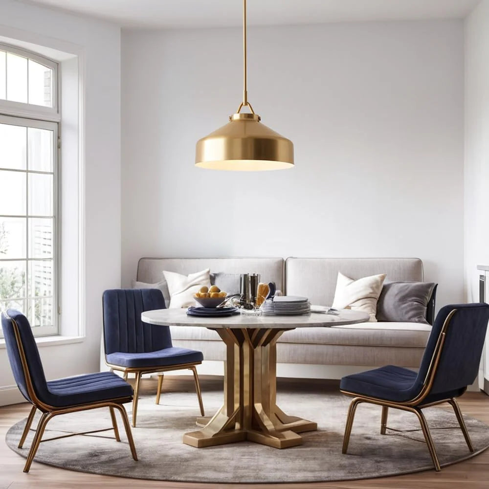 Nerys Nordic Pendant Light | Minimalist Morandi Matte Metal Ceiling Light