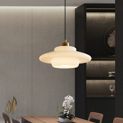 Stylish Glass Pendant Lamp | Elegant Interior Lighting Design