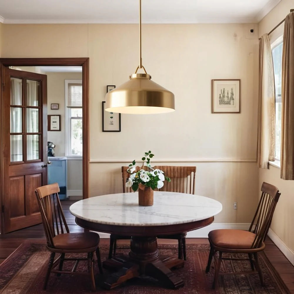 Nerys Nordic Pendant Light | Minimalist Morandi Matte Metal Ceiling Light