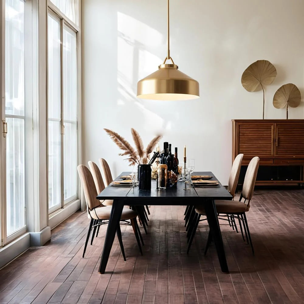 Nerys Nordic Pendant Light | Minimalist Morandi Matte Metal Ceiling Light