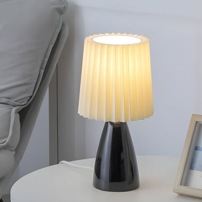 Table Lamp with Glass Base