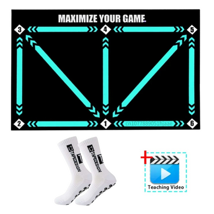 Soccer Pro Training Mat and Video Training Program