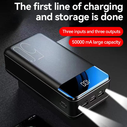 Digital Display Power Bank | Fast Charging Portable Battery