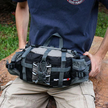 Outdoor Hiking Bag | Multi Pocket Waist Pack