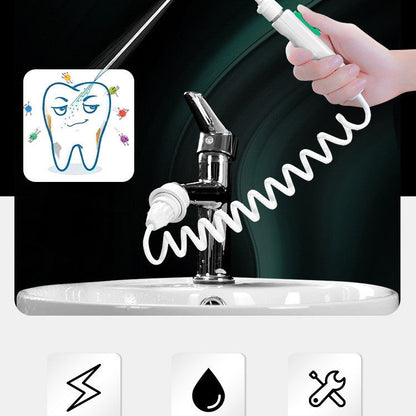 Nozzle Irrigator | Faucet Teeth Cleaner for Effective Oral Hygiene