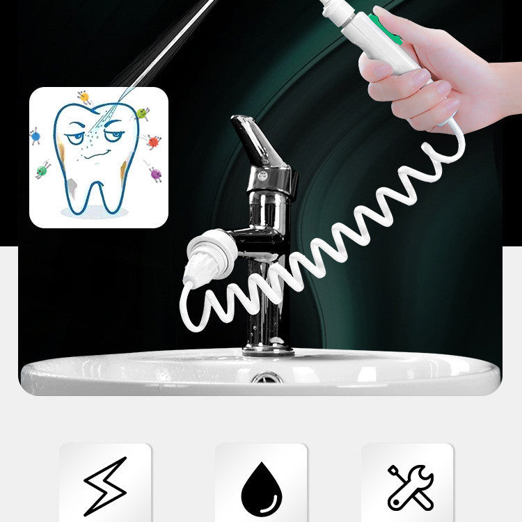 Nozzle Irrigator | Faucet Teeth Cleaner for Effective Oral Hygiene