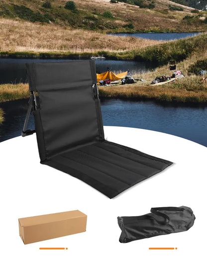 Luxyecs | PicnicPal Foldable Camping Chair – Ergonomic, Lightweight, Durable Outdoor Seating