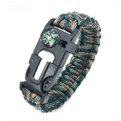 Camping Survival Bracelet | Paracord Outdoor Gear
