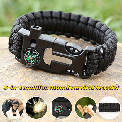 Camping Survival Bracelet | Paracord Outdoor Gear