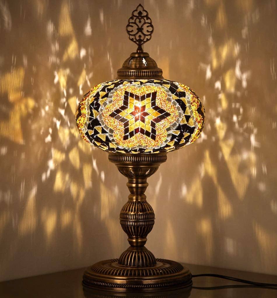 TIFFANY *HANDMADE* MOSAIC TABLE LAMP