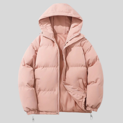 Women’s Hooded Puffer Jacket | Warm Winter Jacket for Cold Weather