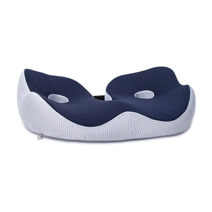 Memory Foam Seat Cushion | Adjustable Orthopedic Cushion for Comfort