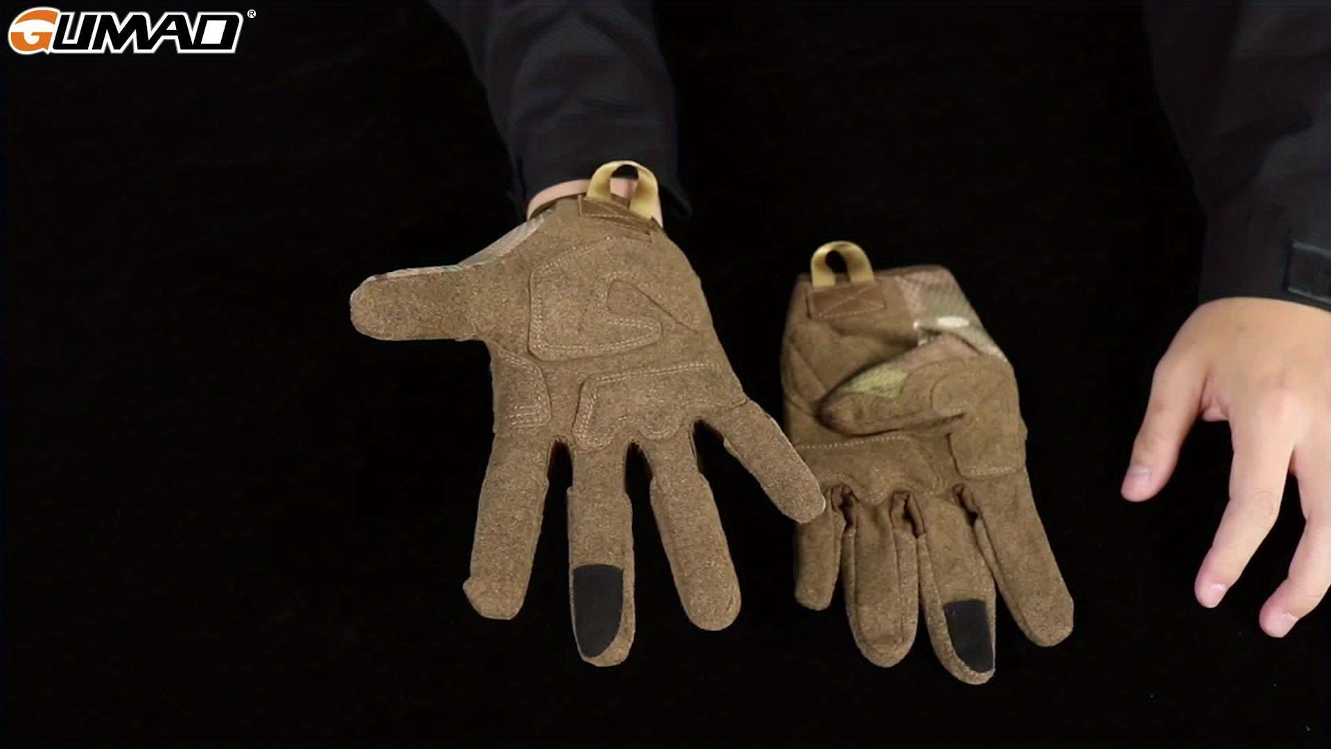 Men’s Tactical Gloves | Full Finger Outdoor Sports Gloves