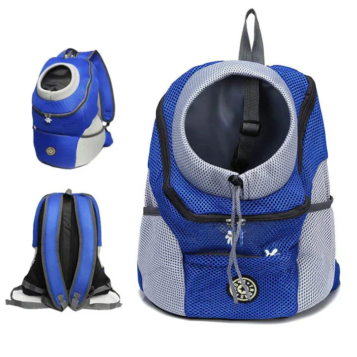 Luxora Pet Backpack | Adjustable Fur Sport Backpack for Safe Pet Travel