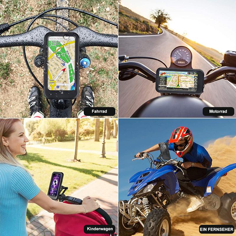 Waterproof Bike Phone Holder | Powerbank Handlebar Mount