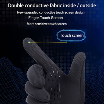 Men’s Winter Gloves | Touchscreen Outdoor Cycling Gloves