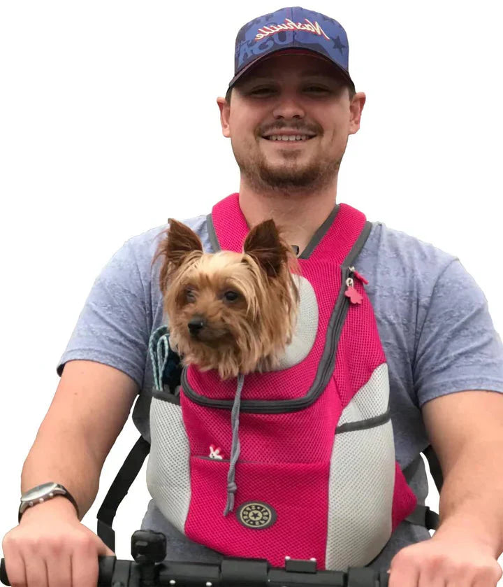 Luxora Pet Backpack | Adjustable Fur Sport Backpack for Safe Pet Travel