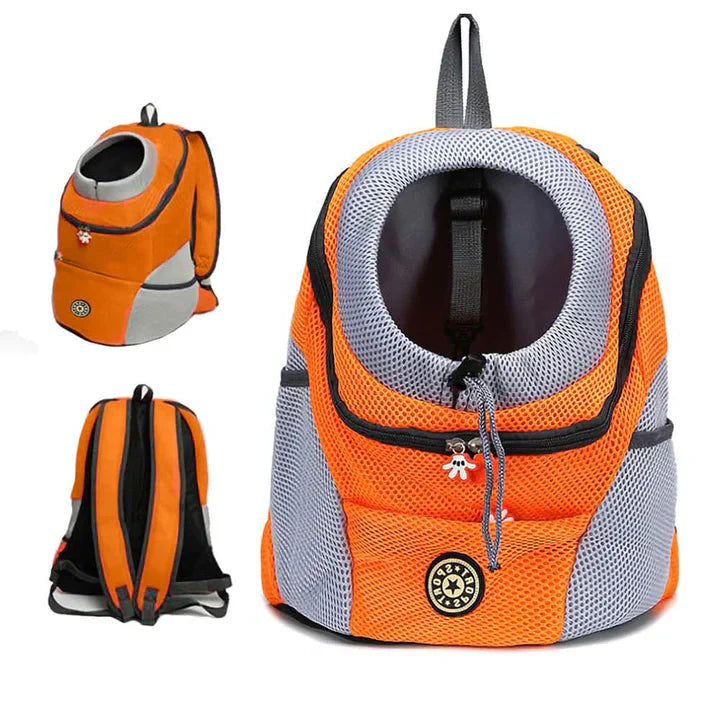 Luxora Pet Backpack | Adjustable Fur Sport Backpack for Safe Pet Travel