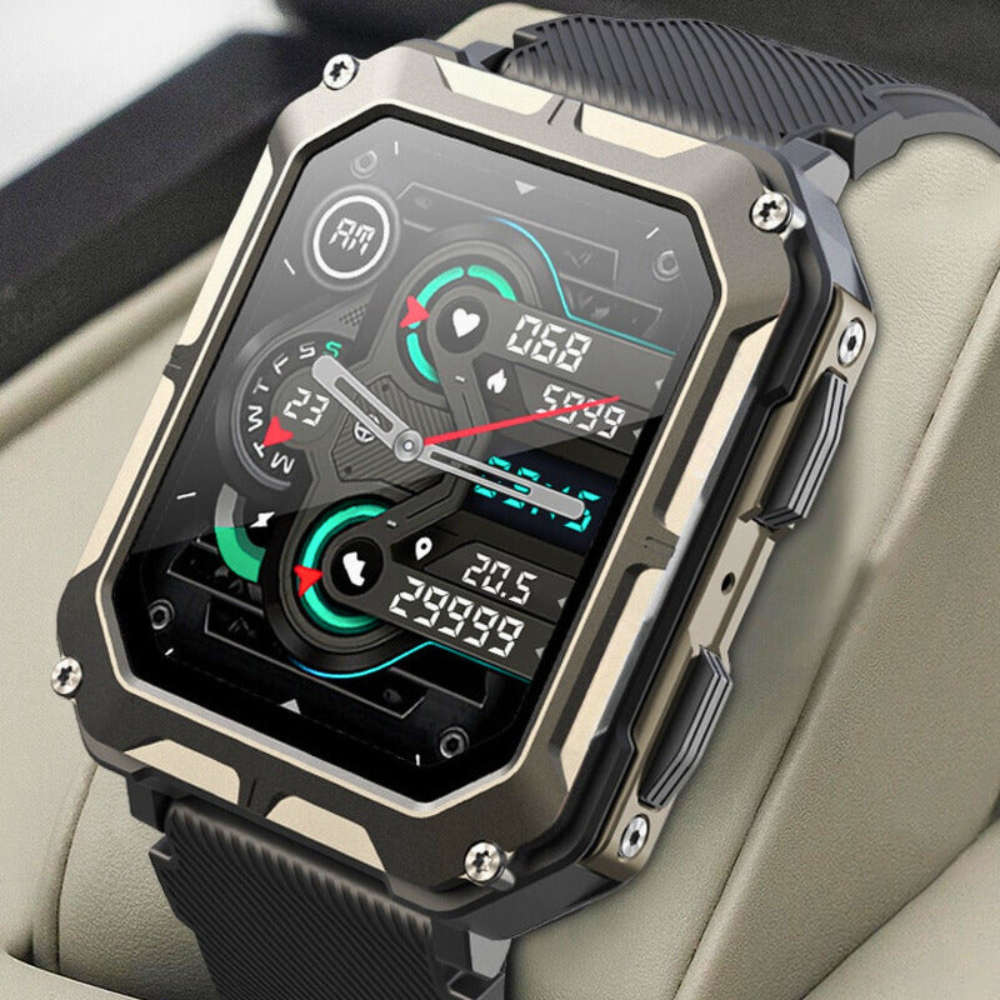 Indestructible Smartwatch Pro | Everlasting Waterproof Fitness Watch