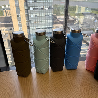Collapsible Water Bottle | Portable Silicone Travel Flask