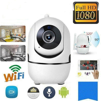 Smart WiFi Security Camera | Indoor 360° Home Surveillance System