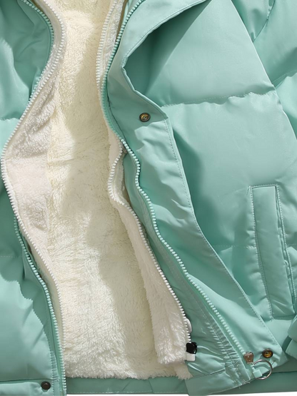 Women’s Hooded Puffer Jacket | Warm Winter Outerwear