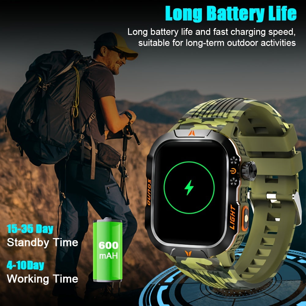 Men’s Outdoor Smartwatch | Fitness Tracker with Barometer and GPS