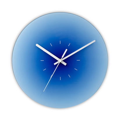 Sunset – Designer Glass Wall Clock