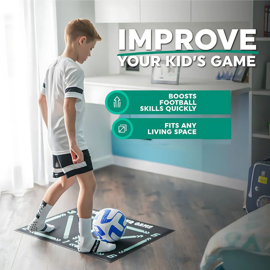 Soccer Pro Training Mat and Video Training Program