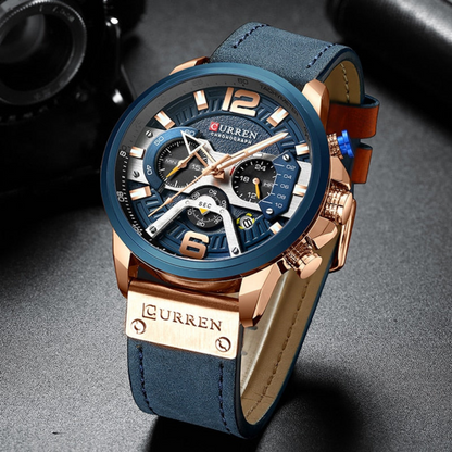 Curren Men’s Watch | Stylish and Timeless Casual Timepiece