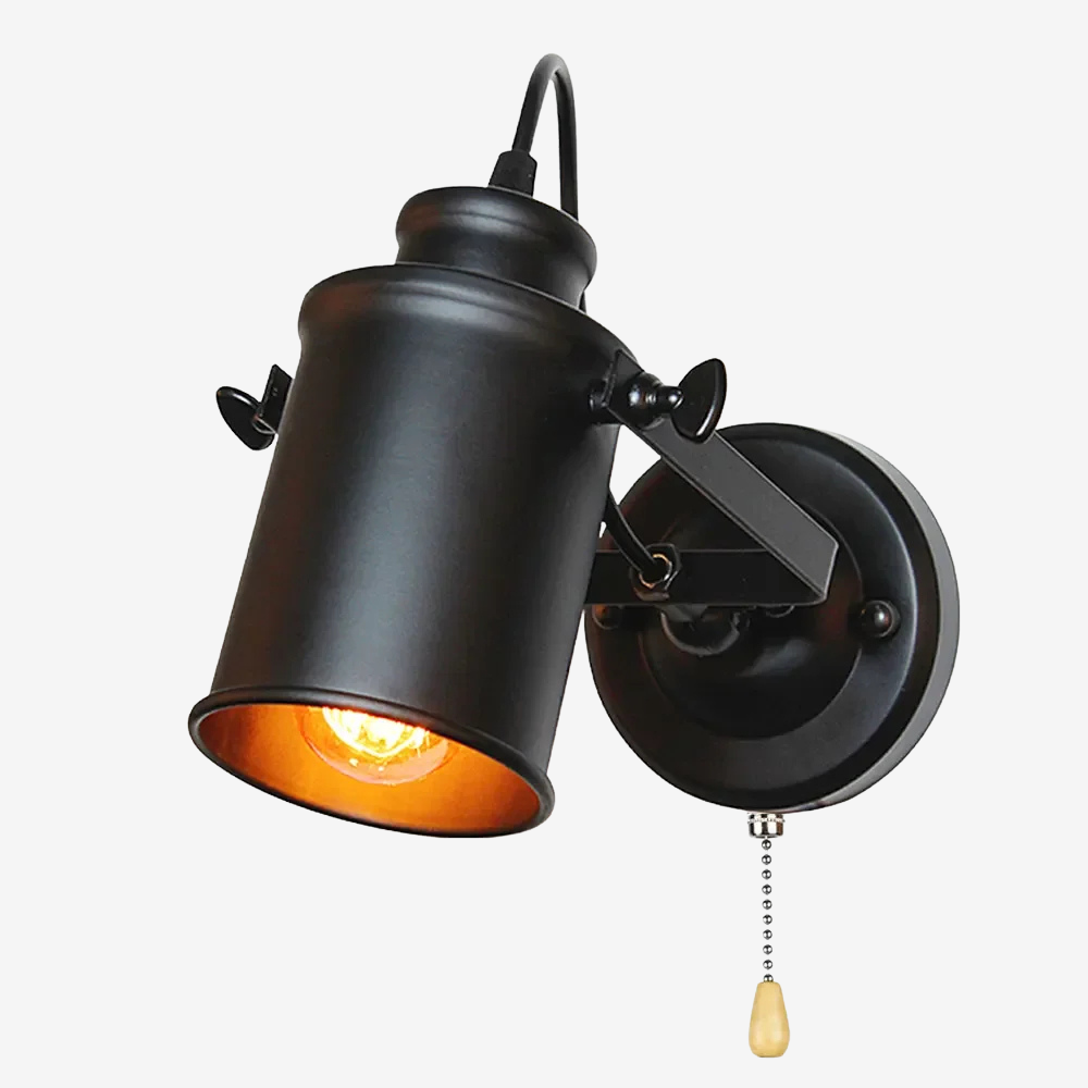 Industrial Wall Spotlight Lamp – Adjustable Indoor Wall Light