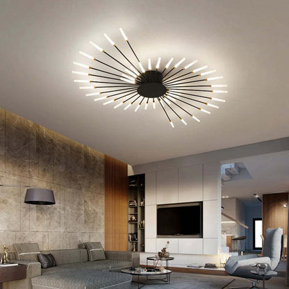 LED Starburst Ceiling Light | Sleek Modern