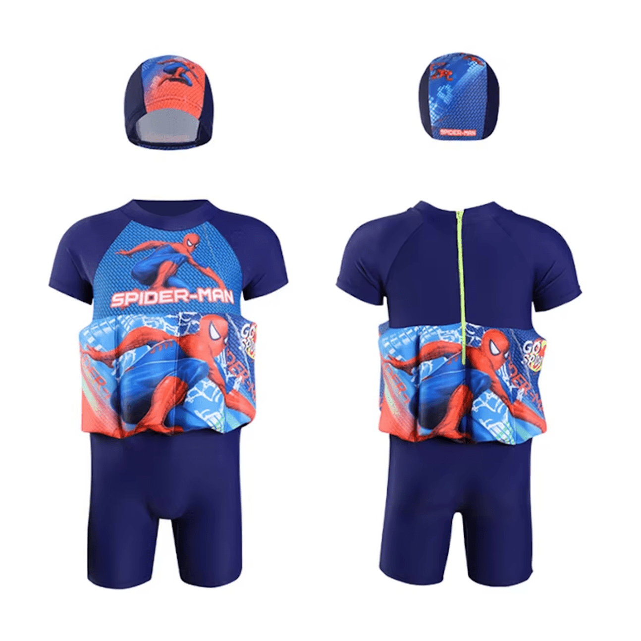 3 - in - 1 Floating Swimsuit – Stylish, Safe & SPF 50+ Sun Protection - Luxyecs