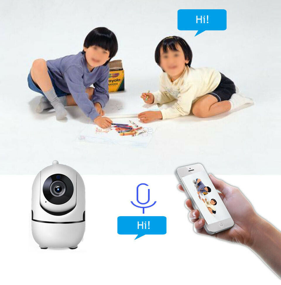 Smart WiFi Security Camera | Indoor 360° Home Surveillance System