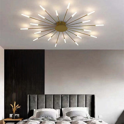 LED Starburst Ceiling Light | Sleek Modern