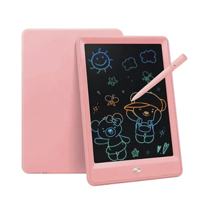 Colorful LCD Writing Tablet | Kids Drawing and Note Board