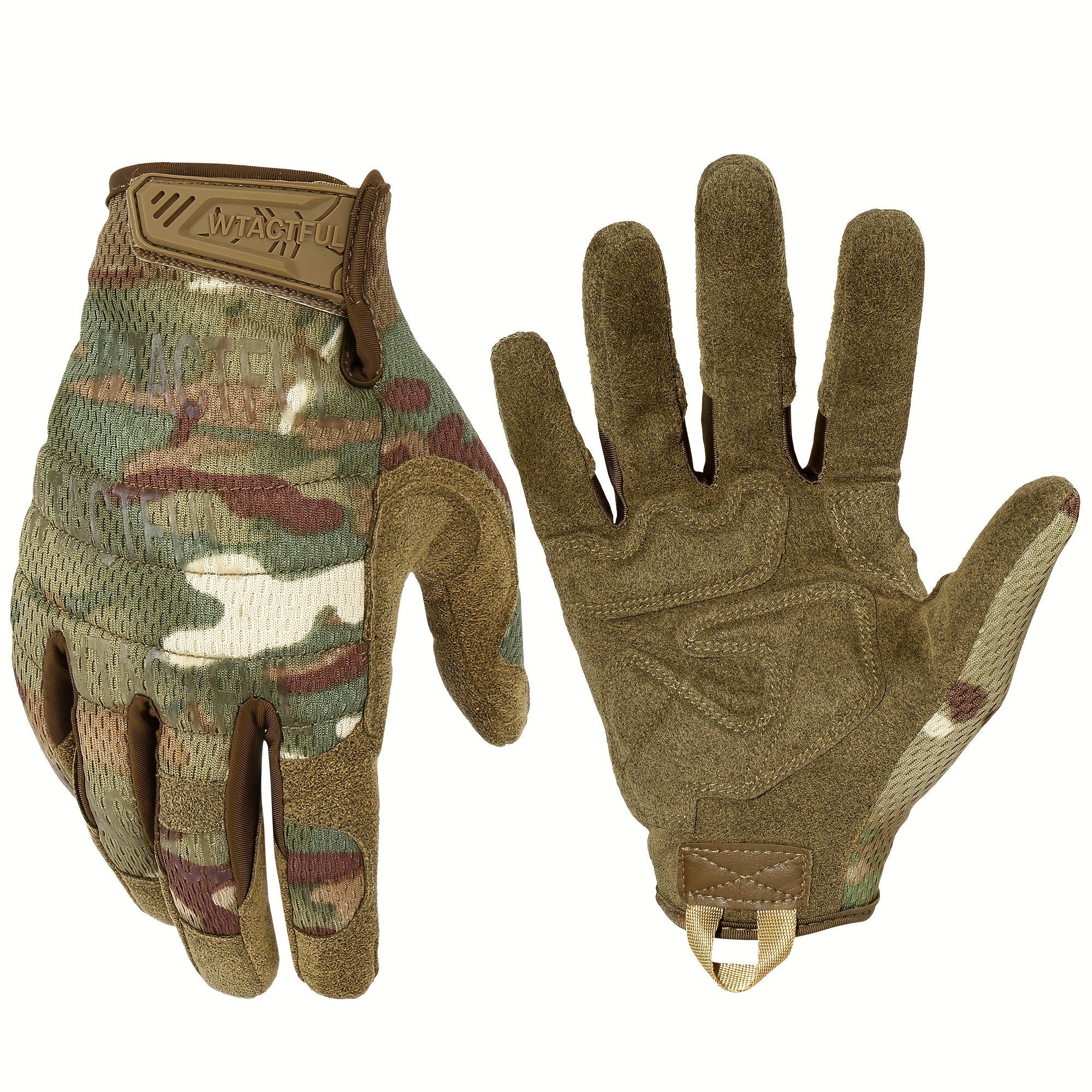 Men’s Tactical Gloves | Full Finger Outdoor Sports Gloves
