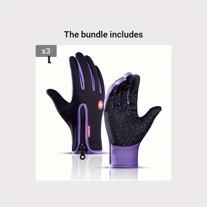 Women’s Winter Gloves | Touchscreen Warm Driving Gloves