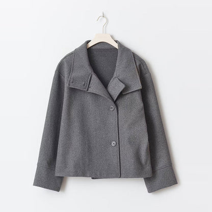 Chic Double-Breasted Short Coat for Women | Modern Winter Outerwear