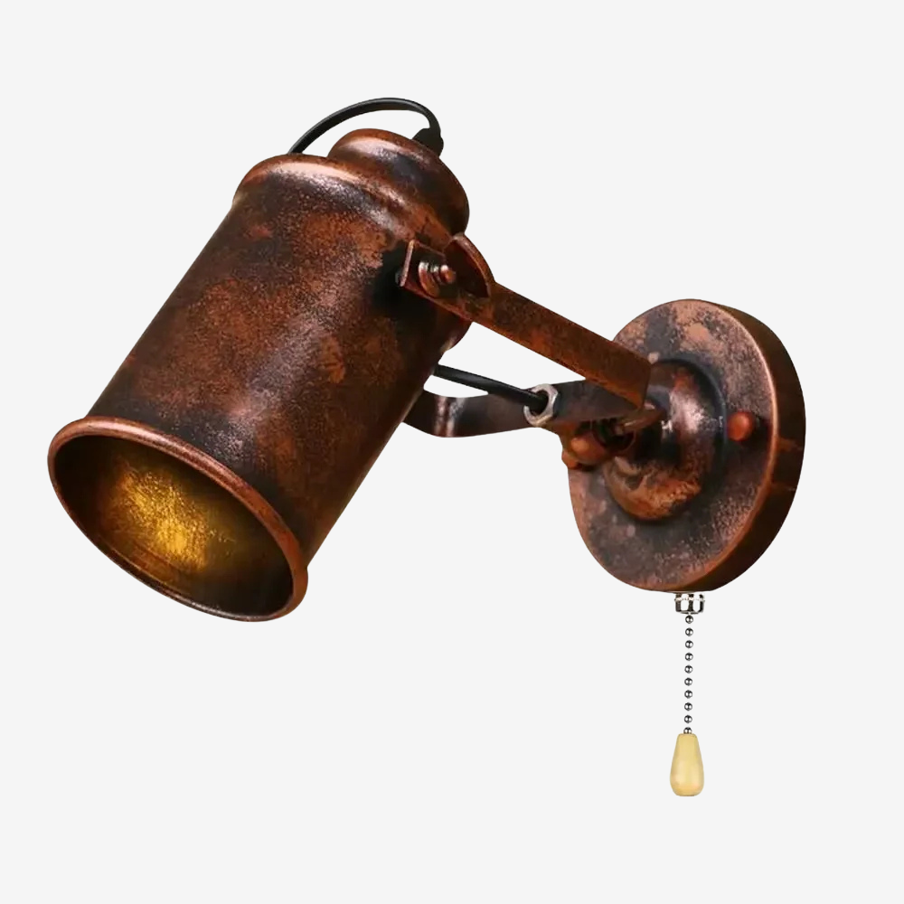 Industrial Wall Spotlight Lamp – Adjustable Indoor Wall Light