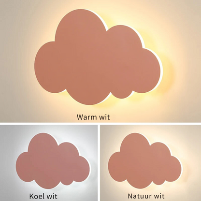 Dimmable Cloud Wall Lamp | Soft Lighting for Baby Room Decor