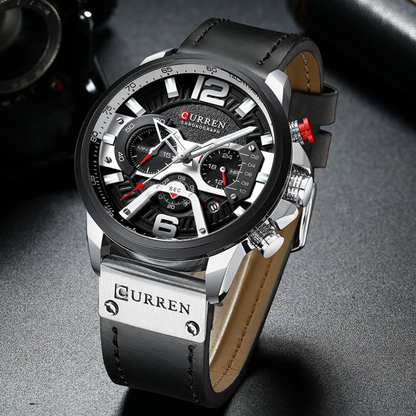 Curren Men’s Watch | Stylish and Timeless Casual Timepiece