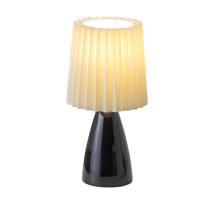 Table Lamp with Glass Base