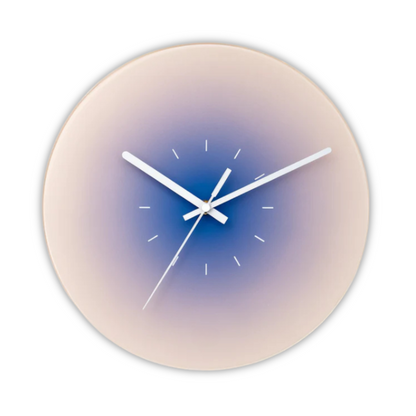 Sunset – Designer Glass Wall Clock