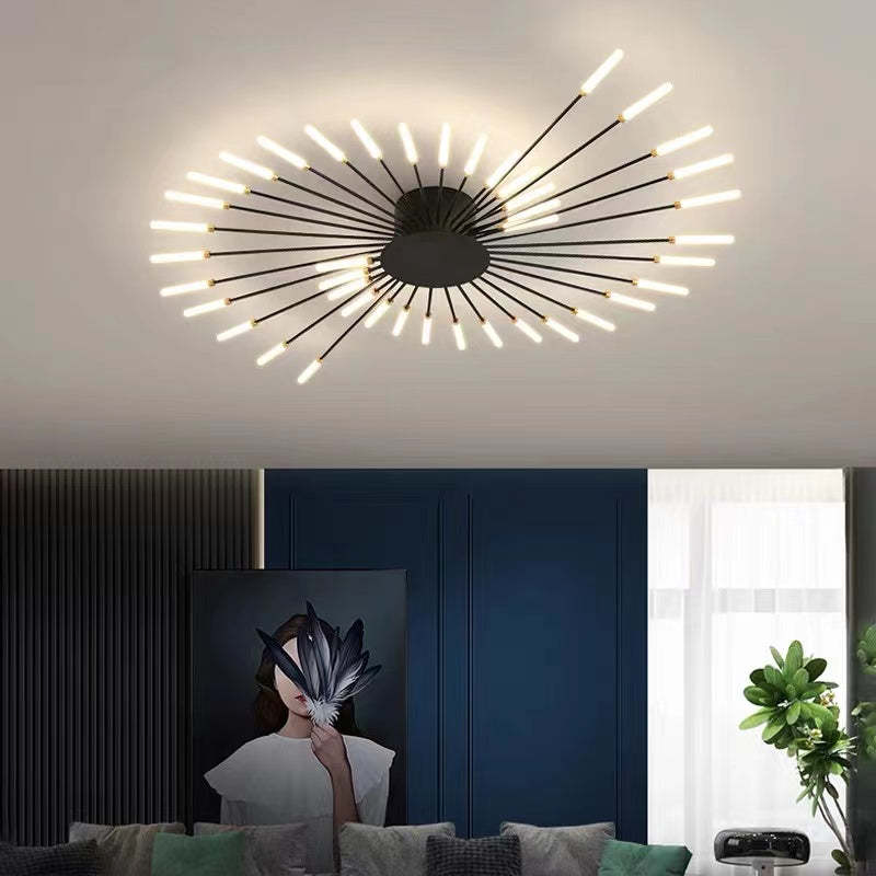 LED Starburst Ceiling Light | Sleek Modern