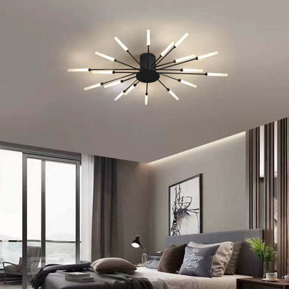 LED Starburst Ceiling Light | Sleek Modern